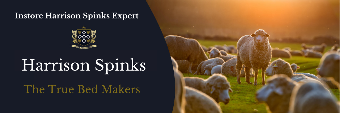 Harrison Spinks instore expert banner