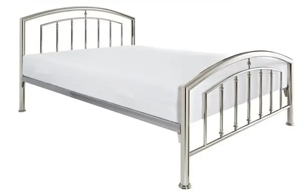 Crowther Cadiz Chrome Metal Bed