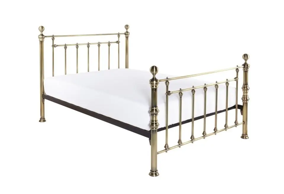 Crowther Gloucester Brass Metal Bed