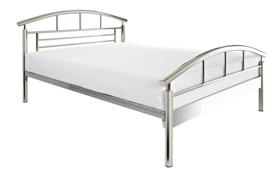 Crowther Jupiter Chrome Metal Bed