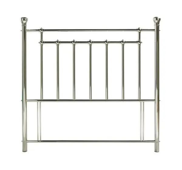 Crowther Kensington Chrome Metal Headboard