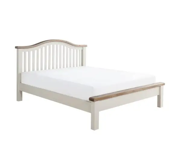 Crowther Maine Low End Oak Wooden Bed