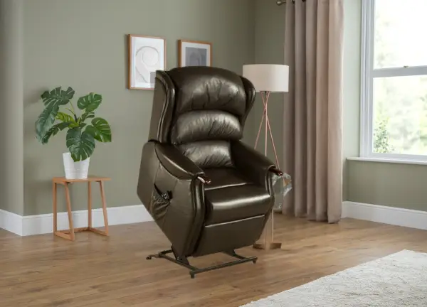 celebrity westbury cloud zero lift and tilt recliner leather chair 01