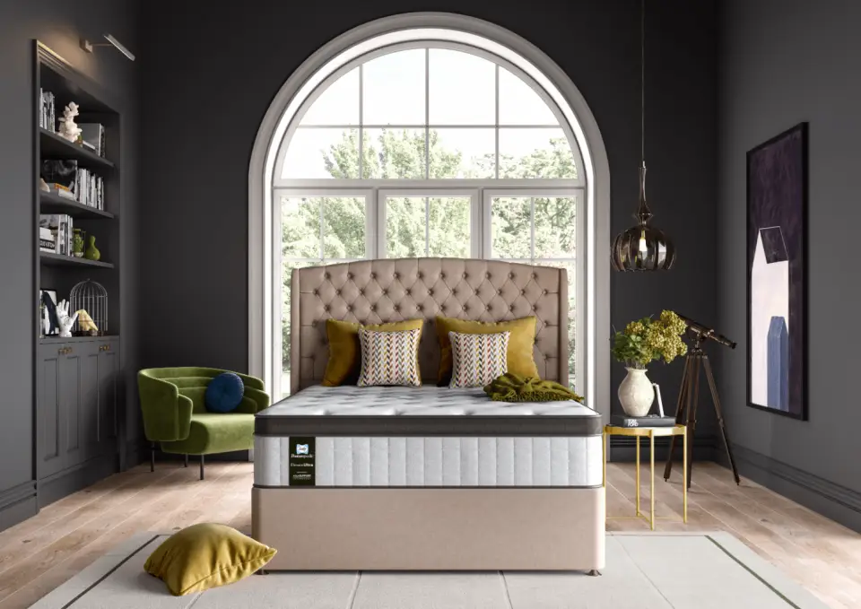 Sealy Elevate Ultra Arden Posturepedic Memory Divan Bed 01