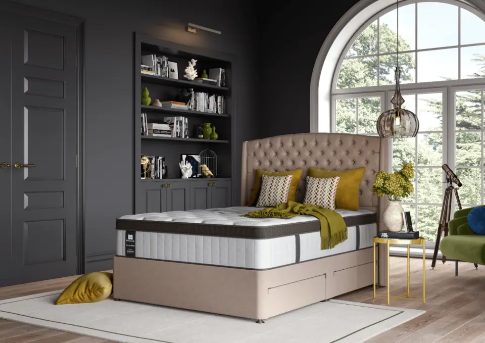 Sealy Elevate Ultra Arden Posturepedic Memory Divan Bed 02