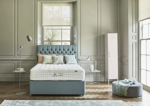 sleepeezee wool superb 2800 pocket divan bed 01