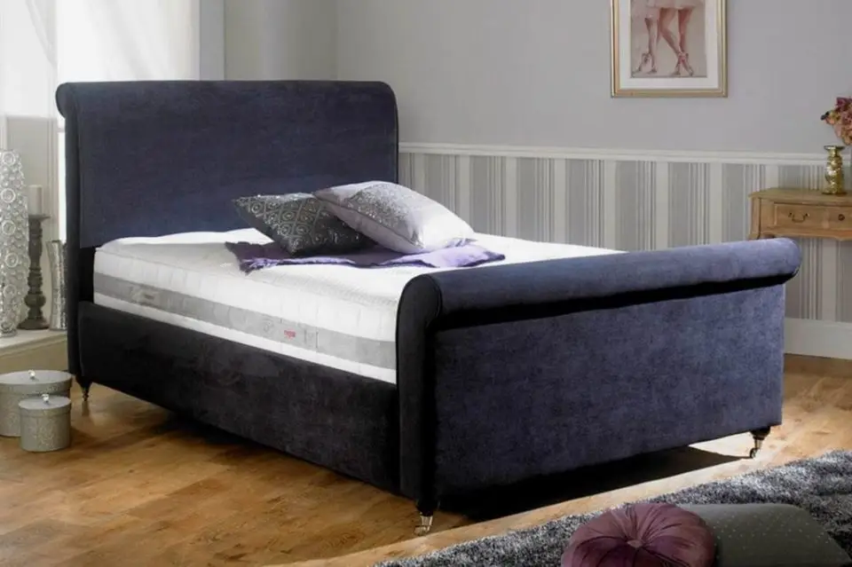 Calder House Acaster Fabric Bed 01