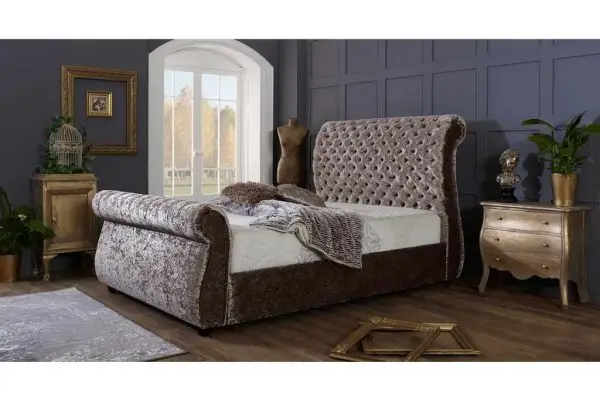 Calder House Cauldwell Fabric Bed 01