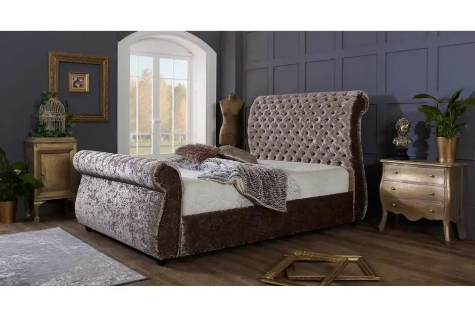Calder House Cauldwell Fabric Bed 01