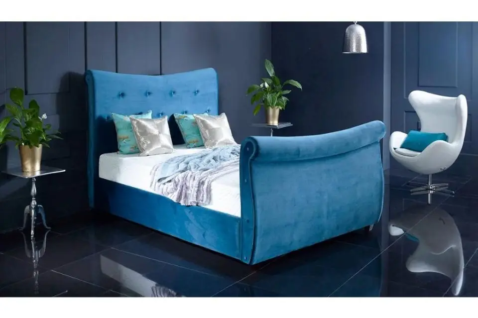 Calder House Venn Fabric Bed 01