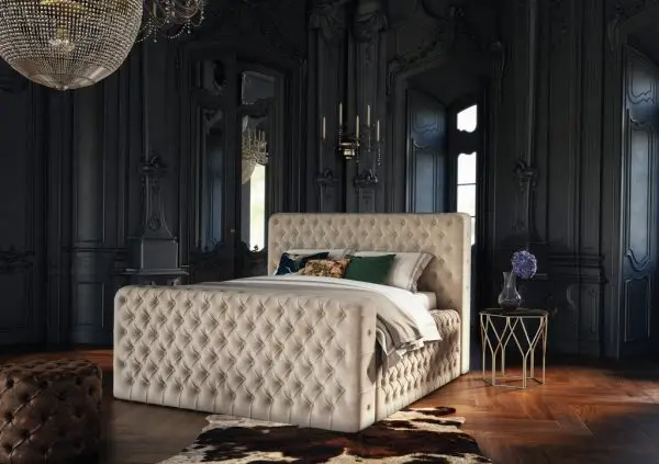 Saso Canterbury Fabric Bed Frame