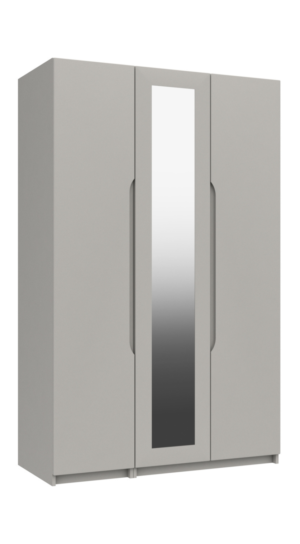 Riga Gloss 3 Door Ligth Grey 1