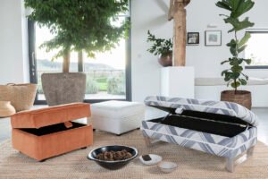 Alstons Storage Foot Stools Boxes