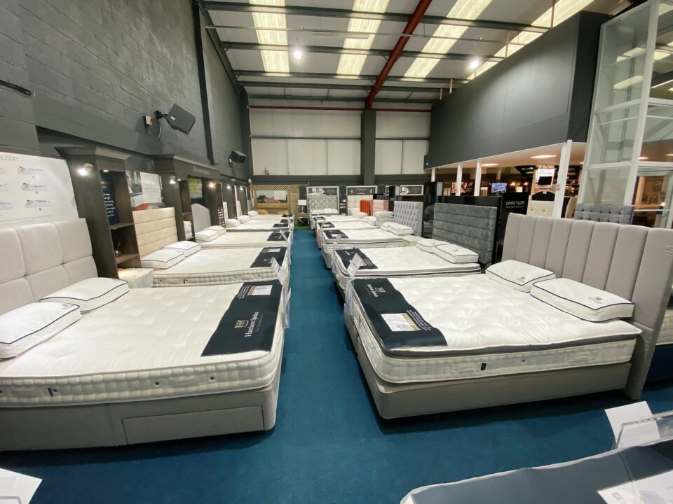 Huge Display of Harrison Spinks Beds and Mattresses Huge Display of Harrison Spinks Beds and Mattresses