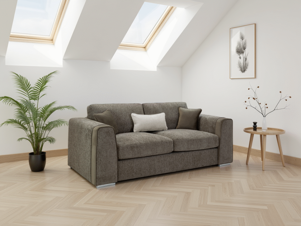 Aurevia43 Sofa Mocha 3 Seater