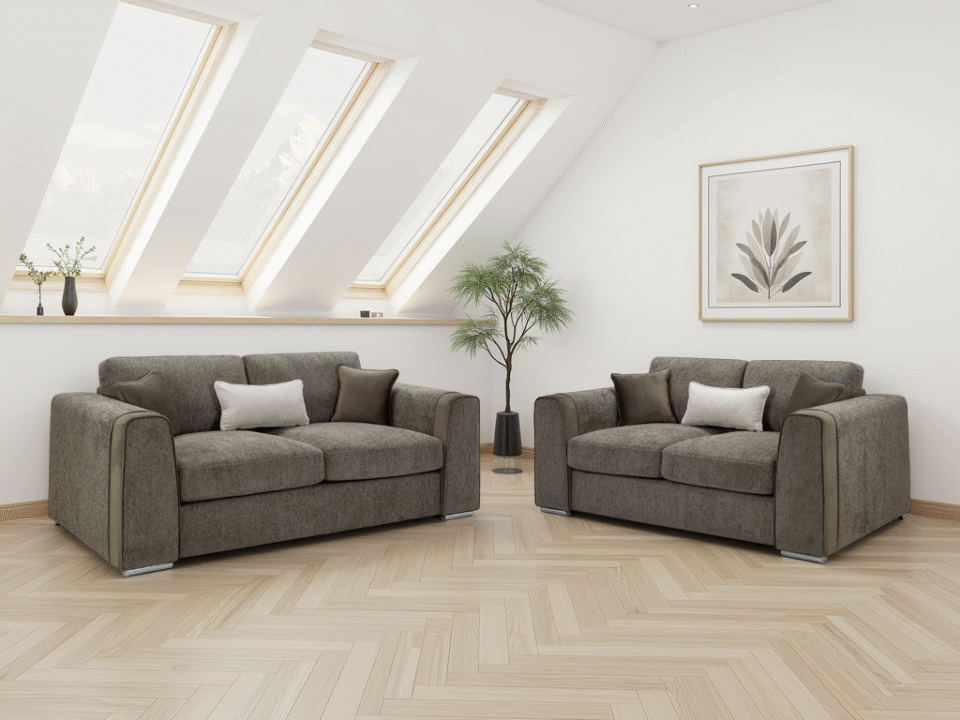 Aurevia43 Sofa Mocha 3+2 Set