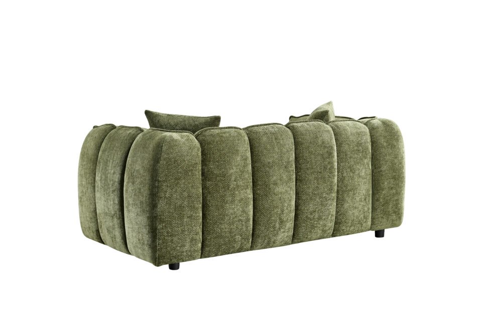 Venice 2 Seater Olive Back