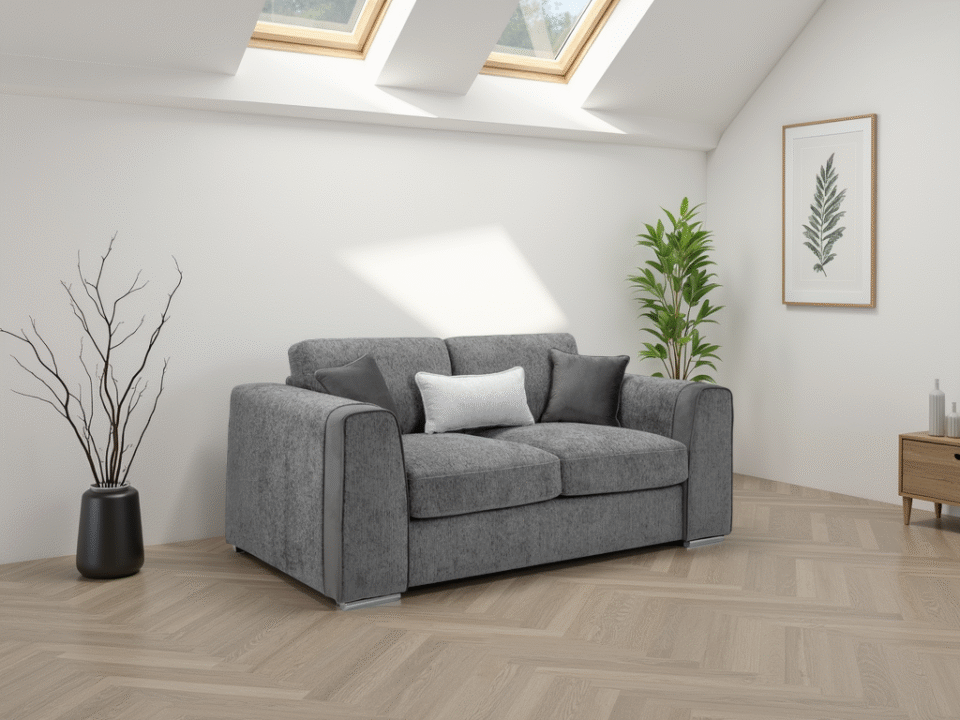 Aurevia Sofa Grey 2 Seater