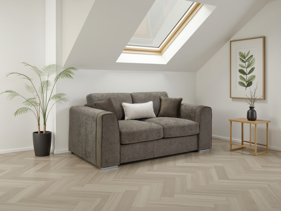 Aurevia Sofa Mocha 2 Seater