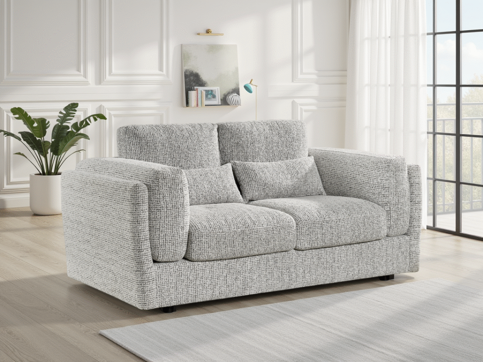 Orlisse Sofa Grey 2 Seater