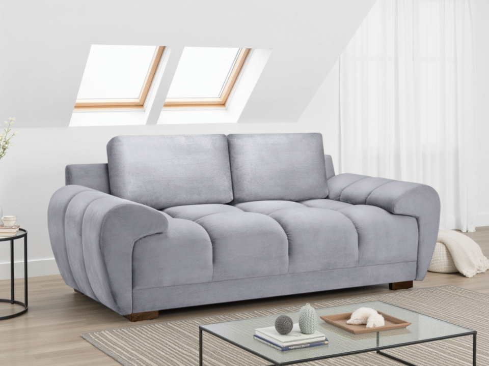 Velmora Sofa Grey 2 Seater
