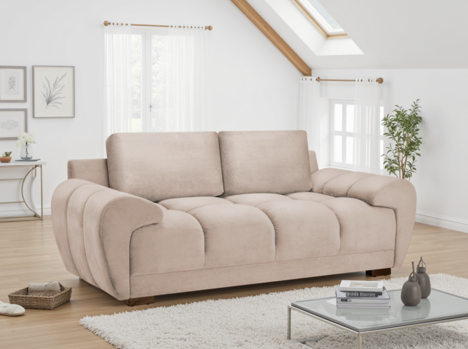 Velmora Sofa Mocha 2 Seater