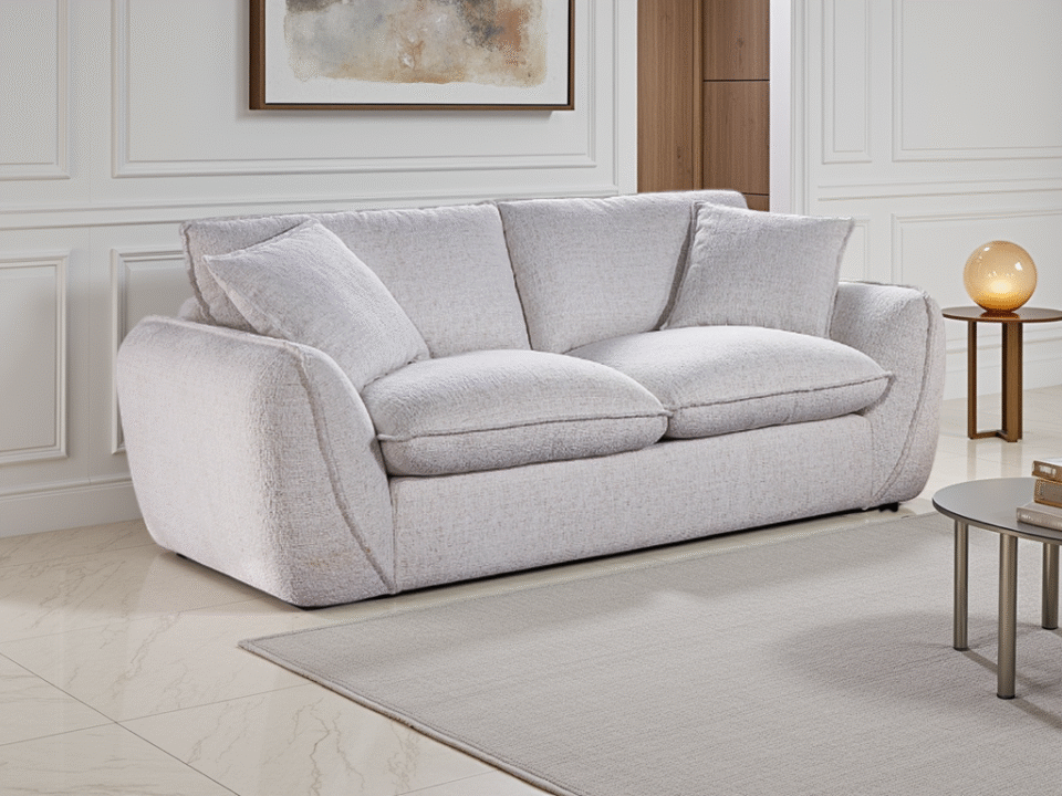 Rivelle Sofa Beige 2 Seater