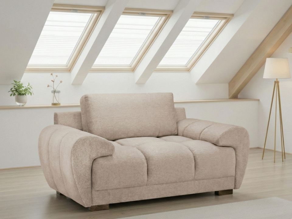 Velmora Sofa Mocha Armchair