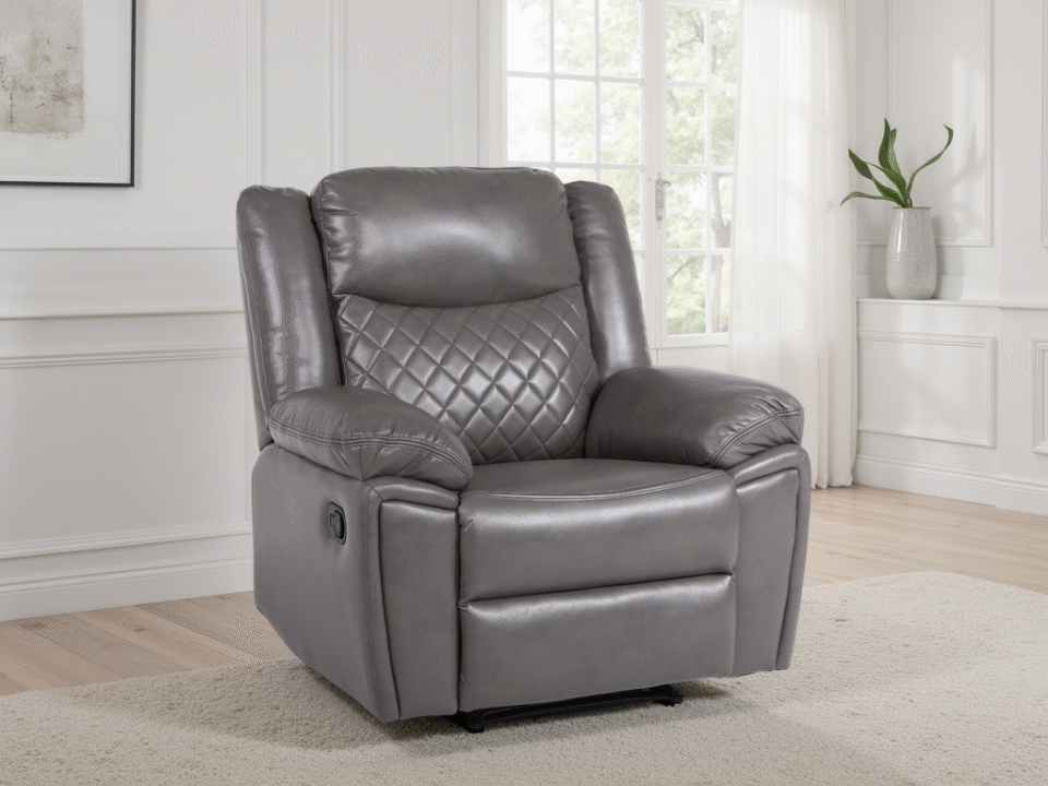 Elysion Recliner Sofa Grey Armchair