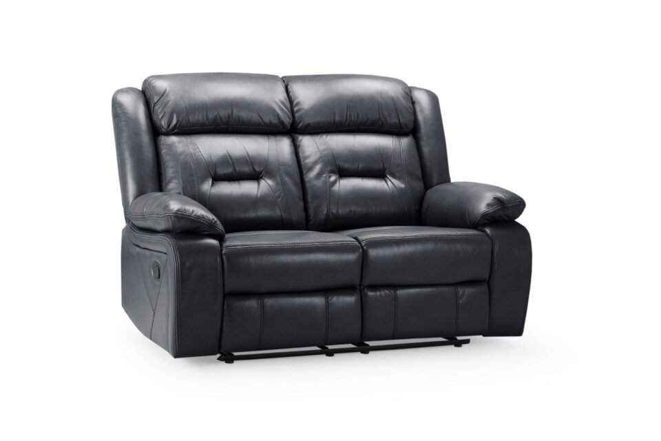 Seraphe Recliner Sofa Black 2 Seater