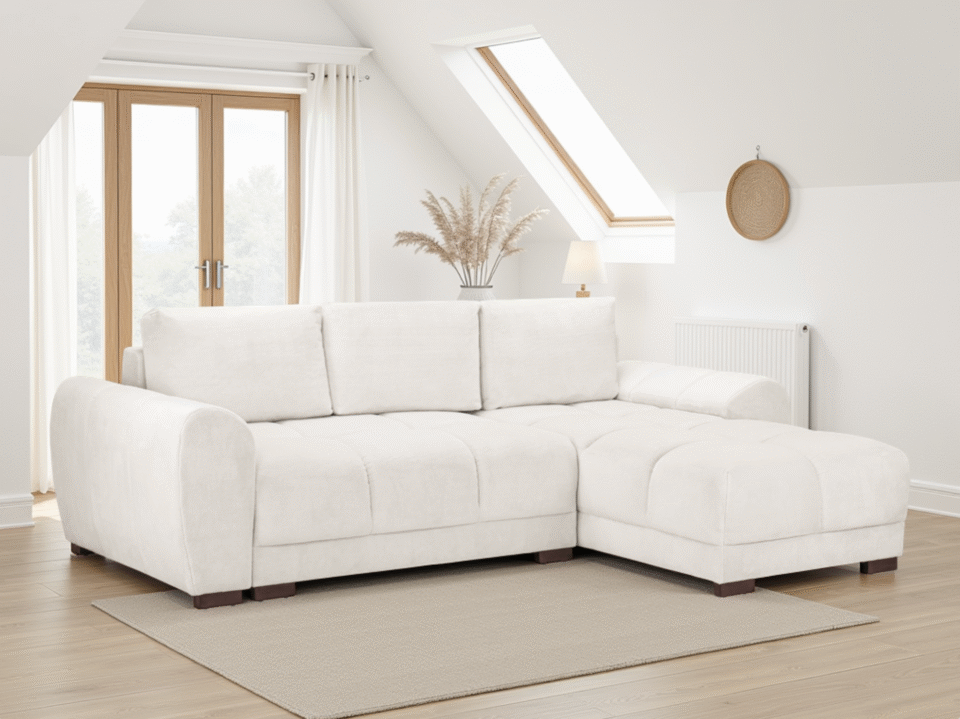 Velmora Sofabed Cream Universal Corner