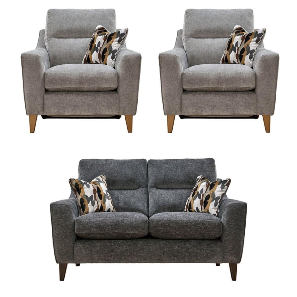 Buoyant Alice Fabric Sofa Set - 2+1+1 Seater