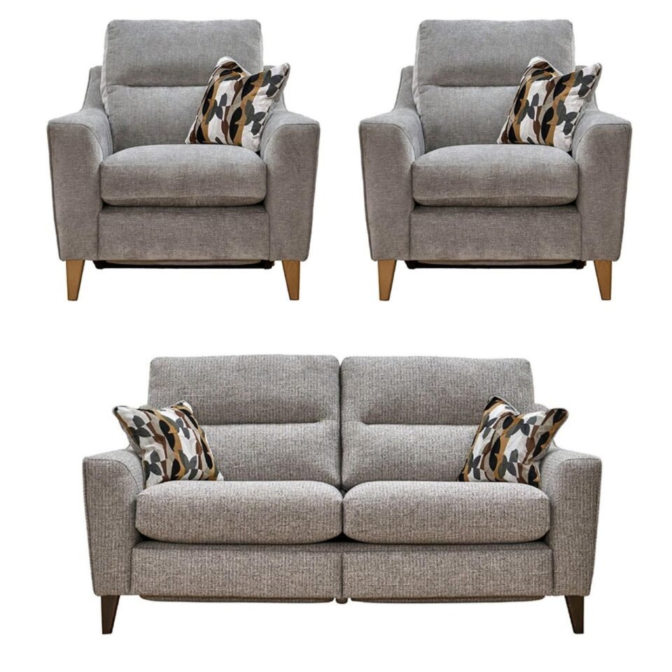 Buoyant Alice Fabric Sofa Set 311 Seater Variation Available