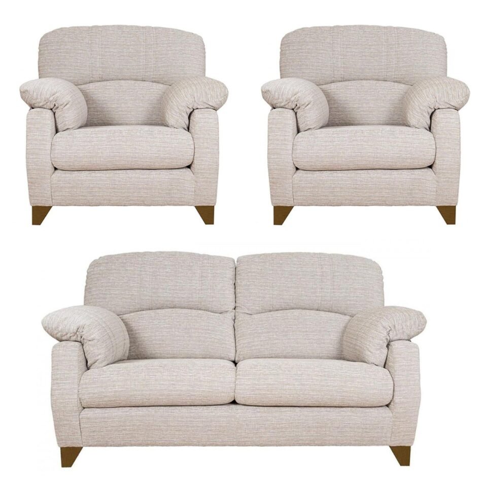Buoyant Austin Fabric Sofa Set - 2+1+1 Seater