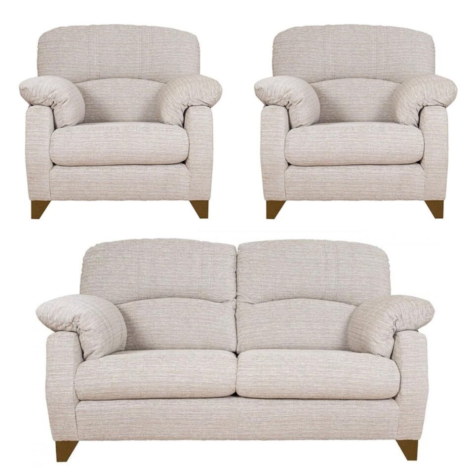 Buoyant Austin Fabric Sofa Set 311 Seater Variation Available