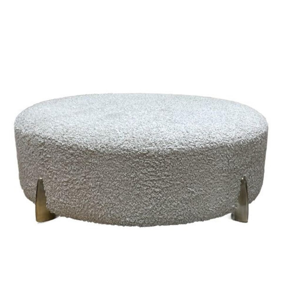 Buoyant Axel Fabric Footstool Variation Available