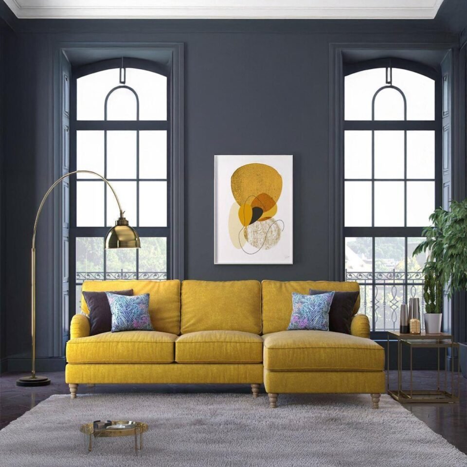 Buoyant Beatrix Fabric Chaise Sofa - LH2/RFC