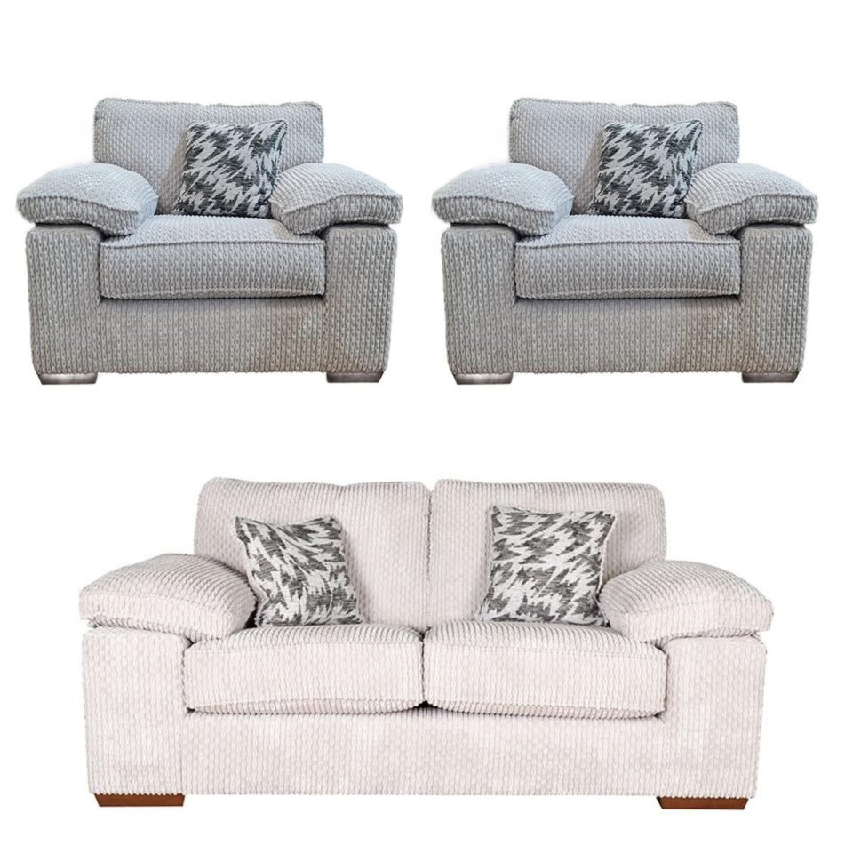 Buoyant Lara Fabric Sofa Set 211 Seater