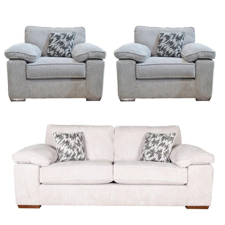 Buoyant Lara Fabric Sofa Set 311 Seater