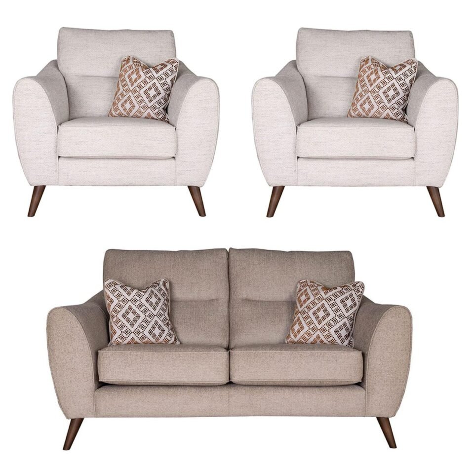 Buoyant Miller Fabric Sofa Set 211 Seater