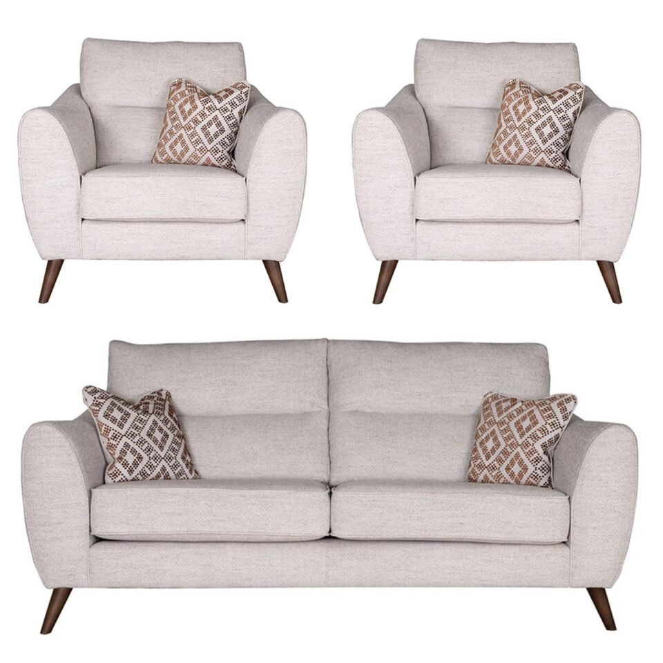 Buoyant Miller Fabric Sofa Set 311 Seater