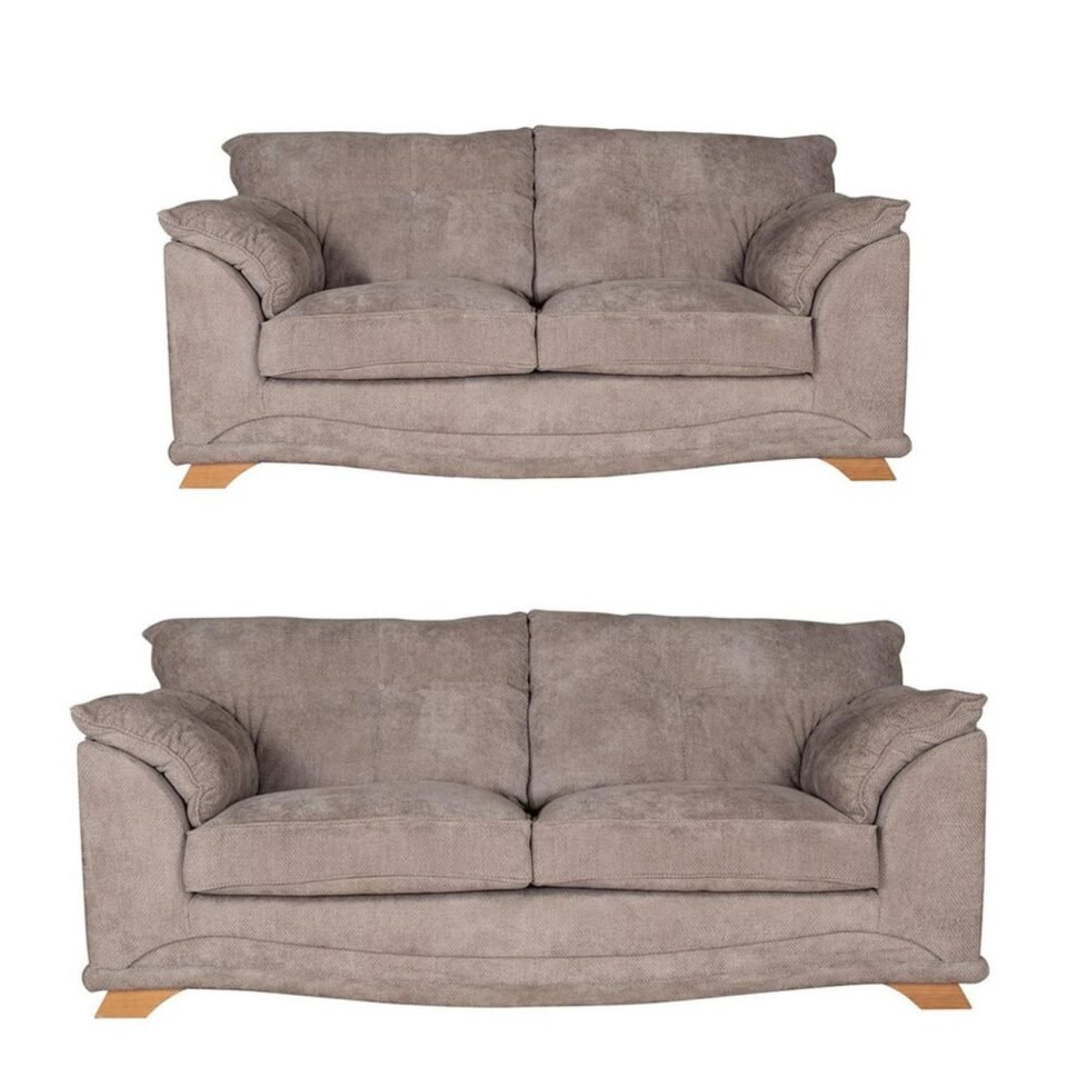 Buoyant Nicole Fabric Sofa Set - 3+2 Seater