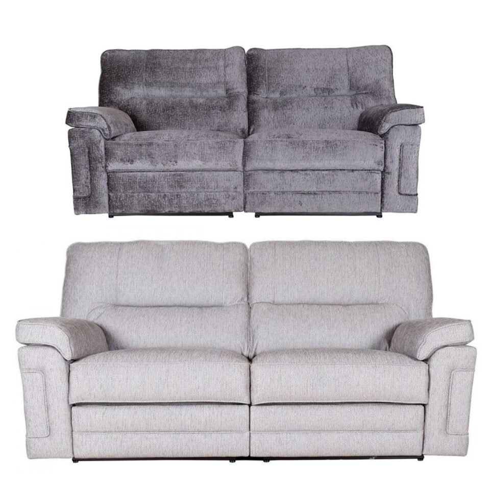 Buoyant Plaza Fabric Sofa Set - 3+2 Seater Recliner