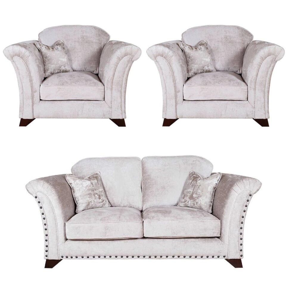 Buoyant Vesper Fabric Sofa Set 211 Seater Variation Available