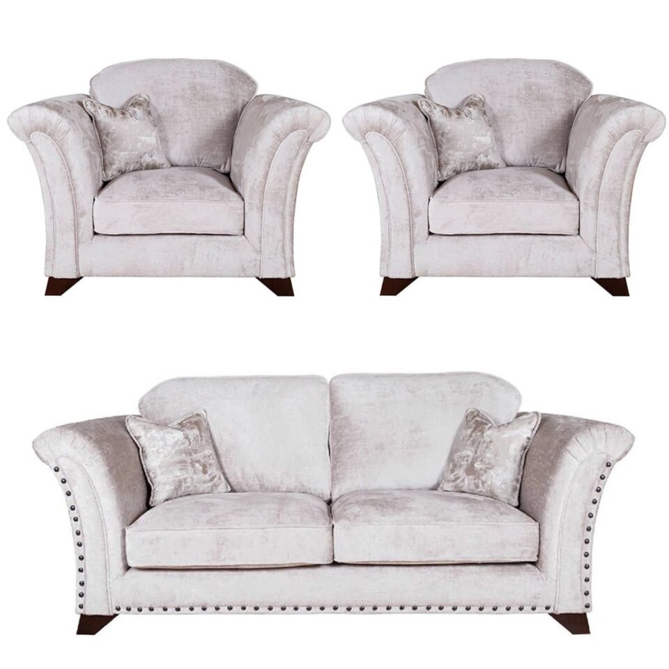 Buoyant Vesper Fabric Sofa Set 311 Seater Variation Available