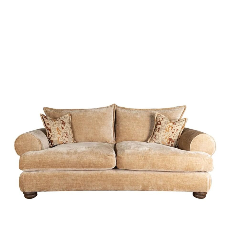Buoyant Viscount Fabric Sofa 3 Seater