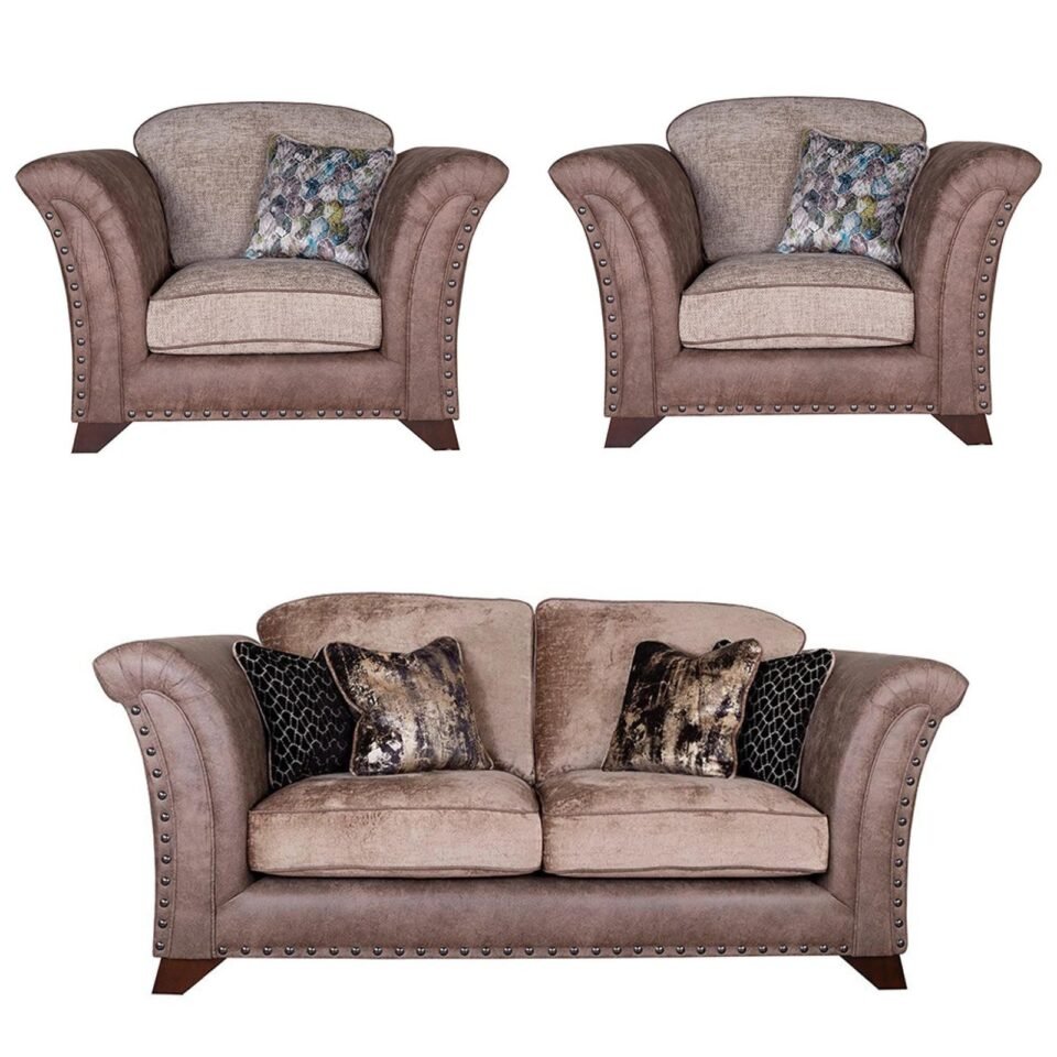 Buoyant Weston Fabric Sofa Set 211 Seater Variation Available