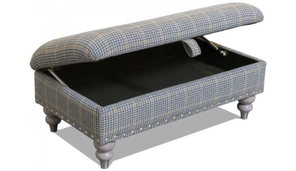 Alstons Cleveland Legged Ottoman Foot Stool