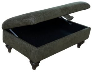 Alstons Darwin Legged Ottoman