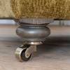 Darwin Antique Ash Brass Castor